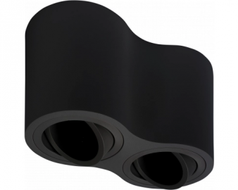 OT 2081 SPOT LAMPA ALUMINIJUM BLACK GU10 IP20 MAX 35W