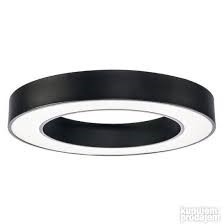 PD 2913 LED PLAFONJERA KRUG CRNA 36W 4500K 2700LM FI500X80MM IP20