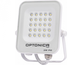 FL 5704 20W LED  REFLEKTOR 6000K BELI  IP65 OPTONIKA