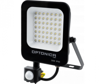 FL 5947-5777  LED REFLKTOR CRNI 30W 2700LM 6000K IP65 sa senzorom