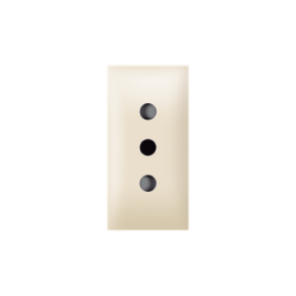 ALING-EXP PRIKLJUCNICA DVOPOLNA CEI 23-50/P11 10A IM KREM  74121.9