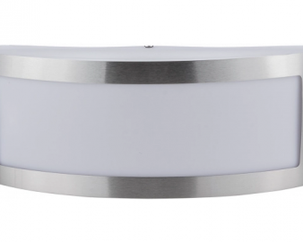 WL 7423 ZIDNA LAMPA STAINLESS STEEL 1XE27 IP44 OPTONIKA