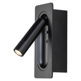 029-009-0003 ZIDNA LED LAMPA CRNA 3W 4200K -BELEK