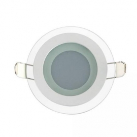 016-016-0006-HL 687 LG 6W WHITE 6400K LED PANEL UGRADNI KRUG - CLARA-6