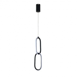 019-072-0012 LED VISILICA 12W 4000K CRNA SANTANA