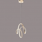 27317 DIDA VISECI LUSTER LED WHITE OKTAY